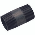3/8"X150MM EN10241 BLACK BARREL NIPPLE - 3/8" BSP Tapered Male, Malleable Iron Pipe Fitting, Black, Barrel Nipple Medium/Heavy Duty, Length 150mm, Working Temperature -20Ã‚Â°C to +120Ã‚Â°C, Maximum Working Pressure 25 bar, K-Line ConnectAll images used