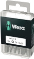 Wera 867/1 DIY TORX® bits 10 x TX 10x25mm - High quality bits for recessed TORX PLUS® screws