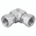 1/2" BSP x 1/2" BSP Elbow - 1/2" BSP Parallel Female x 1/2" BSP Parallel Female, Hydraulic Adaptor, Swivel Female, 90Ã‚Â° Elbow, Stainless Steel, PanamAll images used are for illustrative purposes only