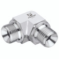 1/2" BSP x 1/2" BSP Elbow - 1/2" BSP Parallel Female x 1/2" BSP Parallel Female, Hydraulic Adaptor, Swivel Female, 90Ã‚Â° Elbow, Stainless Steel, PanamAll images used are for illustrative purposes only