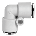 06MM TUBE S7000 EQUAL ELBOW - 6mm Outside Diameter, Series 7000 Super-rapid Compact Fitting, Equal, 90Ã‚Â° Elbow Connector, Technopolymer, Working Temperature -20Ã‚Â°C to +60Ã‚Â°C, Working Pressure -0