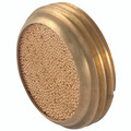 1/2" Nut Silencer - 1/2" BSP Parallel Male, Silencer, Flush Sintered Bronze, Brass Body, KelmAll images used are for illustrative purposes only