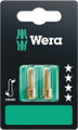 Wera 855/1 TH SB bits 2 x PZ 1x25mm - Premium bits with torsion zone into which kinetic energy is dissipated during peak loads