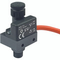 1/8  2A NO/NC PRES SWITCH M8 - 1/8" BSP Parallel Male Adjustable Pressure Switch with M8 Connector and 300mm Cable, Maximum Working Temperature +50Â°C, Maximum Working Pressure 15 bar, Metal WorkAll images used are for illustrative purposes only