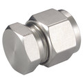 CAP 5/8 OD - 5/8" Outside Diameter, Hydraulic 316 Stainless Steel Twin Ferrule Imperial Compression Fitting, Tube, Cap, PanamAll images used are for illustrative purposes only