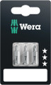 Wera 867/1 SB TORX® bits 1 x TX 10x25; 1 x TX 15x25; 1 x TX 20x25mm - High quality bits for recessed TORX PLUS® screws