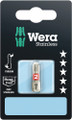 Wera 3851/1 TS SB bits, stainless 1 x PH 2x25mm - High quality bits out of stainless steel for cross-recess screws Wera 3851/1 TS SB bits, stainless 1 x PH 2x25mm - High quality bits out of stainless steel for cross-recess screws