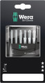 Wera Bit-Check 6 Universal 2 SB 1 x PH 2x50; 1 x PZ 1x50; 1 x PZ 2x50; 1 x TX 15x50; 1 x TX 20x50; 1 x TX 25x50mm - 6 Wera bits in a length of 50 mm tidily arranged in a minimum of space in a practical Bit-Check