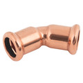 28X28MM 45 DEG ELBOW COPPER - 15x15mm 45 Deg Elbow, Copper, M-PressAll images used are for illustrative purposes only