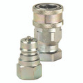 1" BSP Parallel Female Coupling - 1" BSP Parallel Female, Valved, Hydraulic Quick Release, Coupling, ISO A Profile, 316 Stainless Steel, Viton Seal, ISO 7241-1 A Standard, Working Temperature -25ï¿½C to +175ï¿½C, Maximum Working Pressure 125 bar, FT Pro<p