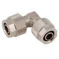 05/03MM OD EQUAL ELBOW - Pneumatic Quick-fit Push-on Fitting, Equal, 90Ã‚Â° Elbow Connector, to Fit 5/3 Tube, Nickel Plated Brass, Working Temperature -18Ã‚Â°C to +70Ã‚Â°C, Maximum Working Pressure 15 bar, KelmAll images used are for illustrative purpo