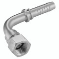 2.1/2" 37Â° JIC Female x Swept Hose Tail 90Â° Elbow - 2