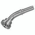 3/4" SAE 3000 psi Elbow Flange - 3/4" Nominal Diameter SAE 3000 psi, 45Ã‚Â° Flange, To Suit 3/4" Hose Inside Diameter, Stainless Steel, PH IndustriesAll images used are for illustrative purposes only