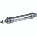 D/ACTING CYLINDER 16MM BOREX125MM STROKE - 16mm Bore x 125mm Stroke, M6 Male Piston Rod Thread, Magnetic, ISO 6432 Double Acting Cylinder, Working Temperature -10Ã‚Â¬Ã¢Ë†Å¾C to +80Ã‚Â¬Ã¢Ë†Å¾C, Maximum Working Pressure 10 bar, Metal WorkAll images used