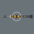 Wera 1460 ESD Kraftform Micro torque screwdrivers, with factory pre-set value (0.02-0.11 Nm) and quick-release chuck 1461 ESDx0.050mm - With a factory pre-set torque value set to the smallest scale value Wera 1460 ESD Kraftform Micro torque screwdrivers, with factory pre-set value (0.02-0.11 Nm) and quick-release chuck 1461 ESDx0.050mm - With a factory pre-set torque value set to the smallest scale value