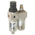 FR+L UNIT 20 MICRON 0-8BAR G1/8 - 1/8" BSP Parallel Female, Filter/Regulator + Lubricator, Semi-autodrain ,Bit Series, 20 Microns, 260 Litres per Minute, Working Temperature -10Ã‚Â¬Ã¢Ë†Å¾ to +50Ã‚Â¬Ã¢Ë†Å¾C, Maximum Working Pressure 0-8 bar, Metal WorkA