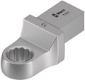 Wera 7781 Ring spanner insert, 14x18 mm 14x18x30x81.0mm - Ring spanner insert, for hexagon screw heads or nuts; for torque wrenches of the Click-Torque X series with 14x18 mm holder