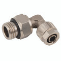 06/04MM OD X 1/4" BSPP MALE SW ELBOW - 1/4" BSP Parallel Male, Pneumatic Quick-fit Push-on Fitting, 90° Stud Swivel Elbow, to Fit 6/4 Tube, Nickel Plated Brass, Working Temperature -18°C to +70°C, Maximum Working Pressure 15 bar, KelmAll image 06/04MM OD X 1/4" BSPP MALE SW ELBOW - 1/4" BSP Parallel Male, Pneumatic Quick-fit Push-on Fitting, 90° Stud Swivel Elbow, to Fit 6/4 Tube, Nickel Plated Brass, Working Temperature -18°C to +70°C, Maximum Working Pressure 15 bar, KelmAll image