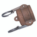 CAMLOCK TYPE DC BRASS 2.1/2" - 2 CAMLOCK TYPE DC BRASS 2.1/2" - 2