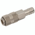 5/16"HOSETAIL  COUPLING "PCL STYLE" - Pneumatic Quick Release, Series 19KA, Standard, Parker Rectus, Coupling, Hose Tail, To Suit Hose Inside Diameter 8mm (5/16"), Valved, Nickel Plated Steel, Nitrile Seal, Working Temperature -20Ã‚Â°C to +100Ã‚Â°C, Maxim