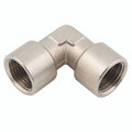 1/4" BSPP Female Equal Elbow - 1/4" BSP Parallel Female, Brass Nickel Plated Adaptor, 90° Equal Elbow, KelmAll images used are for illustrative purposes only 1/4" BSPP Female Equal Elbow - 1/4" BSP Parallel Female, Brass Nickel Plated Adaptor, 90° Equal Elbow, KelmAll images used are for illustrative purposes only