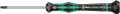 Wera 2067 TORX® BO Screwdriver for tamper-proof TORX® screws for electronic applications TX 20x60mm - Application: TORX® socket screws with safety pin (BO = with bore hole) Blade: Round Design: Bore hole in TORX® section, chrome-plated, Black Point Handle