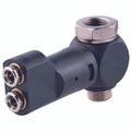 4MMX1/8" PNEUMATIC SENSOR FITTING - 1/8" BSP Parallel Female x 4mm Outside Diameter, Pneumatic Sensor Fitting, Plastic, Working Temperature -20C to +80Ã‚Â°C, Maximum Pressure 3 to 10 bar, NorgrenAll images used are for illustrative purposes only