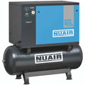 Low Noise Receiver Mounted Piston Compressor - Low Noise Receiver Mounted Piston Compressors, 500 Litres, 43 Low Noise Receiver Mounted Piston Compressor - Low Noise Receiver Mounted Piston Compressors, 500 Litres, 43