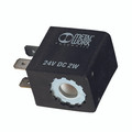 COIL 24VDC 2W - Solenoid Coil for ISO 5599 Valve, Size 2, 24V DC, Working Temperature -20Ã‚Â°C to 120Ã‚Â°C, Metal WorkAll images used are for illustrative purposes only