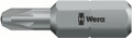Wera 855/1 RZ bits PZ 1x25mm - Application: Dry wall Pozidriv screws Drive: 1/4" hexagon, suitable for DIN ISO 1173-D 6 Wera 855/1 RZ bits PZ 1x25mm - Application: Dry wall Pozidriv screws Drive: 1/4" hexagon, suitable for DIN ISO 1173-D 6