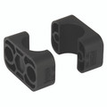 23mm OD Clamp Halves Group 3 - 23mm Outside Diameter, Hydraulic Tube Clamp, Series A Light Duty, Clamp Halves, Single Polyamide 6 Inside Smooth, Group 3, RSBAll images used are for illustrative purposes only