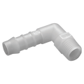 1/8" BSPT Male Elbow Hose Connector - 1/8" BSP Tapered Male, Industrial, 90Ã‚Â° Hose Tail Elbow, Nylon Fitting, To Suit Hose Inside Diameter 5/16", TefenAll images used are for illustrative purposes only