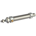 08MMâˆšÃ¸ X 30MMST MAG.SA CYL C/W ST/ST ROD - M5 Metric Female Ports, 8mm Bore x 30mm Stroke, Pneumatic Cylinder, Magnetic Single Acting, ISO6432 Stainless Steel Barrel and Piston Rod, Roundline Barrel Configuration, Bumper Cushioning, M4 x 0