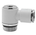 8MM OD X 1/4 BSPP S7000 SW BANJO - 1/4" BSP Parallel Male x 8mm Outside Diameter, Series 7000 Super-rapid Compact Fitting, Single Swivel Banjo, Technopolymer Working Temperature -20Ã‚Â°C to +60Ã‚Â°C, Working Pressure -0
