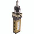 VALVE - G1/4" BSP Parallel Female, Series 3, In-line Pneumatically Operated, 5/2 Bistable, Flow 1300 Ni/min, Working Temperature 0Ã‚Â°C to +60Ã‚Â°C, Maximum Working Pressure 10 bar, CamozziAll images used are for illustrative purposes only