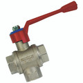 1"BSP Brass Ball Valve BSPP 3 Way Diverter - 1" BSP Parallel Female, Type BV23, 3 Way Diverter, Ball Valve, Brass Alloy, Standard EN 12266-1:2003, Working Temperature -20ï¿½C to +150ï¿½C, Nominal Pressure PN25 bar, FT ProAll images used are for illustr