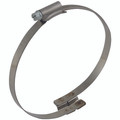 110-115MM CLAMP WITH OFFSET BRIDGE - Specialist Clamping Equipment for Industrial Hose & Ducting, with Offset Bridge for Wire Helix, Worm Drive Bridge Clamp 212, to Suit Hose Inside Diameter 110-115mm, Galvanised Steel, NorresAll images used are for il
