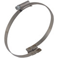 100-120MM CLAMP WITH OFFSET BRIDGE - Specialist Clamping Equipment for Industrial Hose & Ducting, with Offset Bridge for Wire Helix, Worm Drive Bridge Clamp 212, to Suit Hose Inside Diameter 100-105mm, Galvanised Steel, NorresAll images used are for il