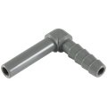 3/8" OD TUBE X 5/16"ID HOSE BARB ELBOW - 3/8" Stem Outside Diameter, Imperial Push-in Fitting, 90Ã‚Â° Hose Tail Elbow, to Suit 5/16" Hose Inside Diameter, Plastic, Working Temperature 0Ã‚Â°C to +23Ã‚Â°C, Maximum Working Pressure 10 bar, John GuestAll i