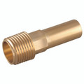 28MM OD X 1" NPT MALE BRASS ADAPTOR N - 1" NPT Male x 28mm Outside Diameter, Fast-track Ring Main System, Stem Adaptor, Working Temperature -20Ã‚Â°C to +70Ã‚Â°C, Maximum Working Pressure 7 bar, John GuestAll images used are for illustrative purposes on