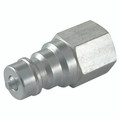 1/2" NPT Female Plug - 1/2" NPT Female, Valved, Hydraulic Quick Release, Plug, ISO B Profile, 316 Stainless Steel, Nitrile Seal, ISO 7241-1 A Standard, Working Temperature -25ï¿½C to +120ï¿½C, Maximum Working Pressure 200 bar, FT ProAll images used are
