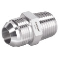 M.STUD COUP 37Â° JIC 6MM R1/4 - 7/16"-20 UNF Male x 1/4" BSP Tapered Male, 37Ã‚Â° JIC Flare Fitting, Straight, Stainless Steel, PanamAll images used are for illustrative purposes only