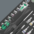 Wera 9722 Foam insert 8000 C Zyklop 1/2" ratchet set 1mm - 31-piece set Zyklop ratchet set, 1/2", in a two-coloured foam insert for the Tool Rebel roller cabinet Wera 9722 Foam insert 8000 C Zyklop 1/2" ratchet set 1mm - 31-piece set Zyklop ratchet set, 1/2", in a two-coloured foam insert for the Tool Rebel roller cabinet