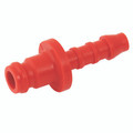 8MM HOSE TAIL PLUG - Pneumatic Quick Release, Series 33KA, Standard, Plug, Hose Tail, To Suit Hose Inside Diameter 6mm (1/4"), Non Valved, Nickel Plated Steel, Working Temperature -20Ã‚Â°C to +100Ã‚Â°C, Maximum Working Pressure 35 bar, Parker RectusAll