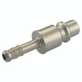 6MM HOSE TAIL PLUG - Pneumatic Quick Release, Series 52Kb, Standard, Plug, Hose Tail, To Suit Hose Inside Diameter 6mm (1/4"), Non Valved, Brass Nickel Plated, Working Temperature -20Ã‚Â°C to +100Ã‚Â°C, Maximum Working Pressure 50 bar, Parker RectusAll