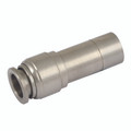 12-8mm Stem Connector - 8mm Outside Diameter x 12mm Stem Outside Diameter, Pneumatic One Touch Push-in Metric Tube Fitting, Reducing Stem x Tube, Straight Stem Connector, Stainless Steel, Working Temperature -20°C to +200°C, Maximum Working Pressure 12-8mm Stem Connector - 8mm Outside Diameter x 12mm Stem Outside Diameter, Pneumatic One Touch Push-in Metric Tube Fitting, Reducing Stem x Tube, Straight Stem Connector, Stainless Steel, Working Temperature -20°C to +200°C, Maximum Working Pressure