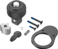 Wera 9909 E 1 Ratchet repair kit for Click-Torque E 1 torque wrenches - Consisting of: Spring, steel ball, reversing lever, blocking device/ratchet blade, screw, inner part ratchet 3/4", ratchet cover, 2 screws for ratchet body