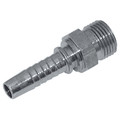 M30 x 2 Metric Male Heavy Duty Straight - M30 x 2 Metric Male, Hydraulic Hose Connector, 24Â° Cone Seat DIN 3865 x Hose Tail, Heavy Duty, Straight, to Suit 5/8" Hose Inside Diameter, Steel, Hexavalent Chromium Free Plating, FT ProAll images used are fo