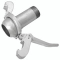 LEVER LOCK MALE BSPT 2 C/W CLOSURE RING - 2" BSP Tapered Male x 50mm Male Coupling, With Closure Ring, Galvanised Steel, JaymacAll images used are for illustrative purposes only
