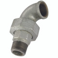 1.1/4"BSP/T M/F T/SEAT 90DEG GALVANISED GF98G - 1